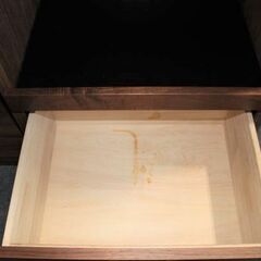 レグナテック/LEGNATEC CLASSE メリッサ 100 キッチンキャビネット ウォールナット無垢材  中古家具 店頭引取歓迎 R6963)