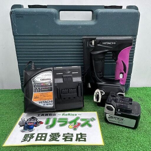 日立工機 HITACHI ヒタチ N14DSL 14.4V コードレスタッカー【野田愛宕店】【店頭取引限定】【中古】IT432MY2CXMI