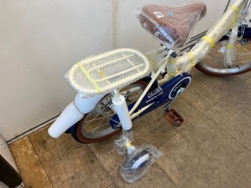 N425★未使用品★１６インチ子供自転車★防犯登録料込