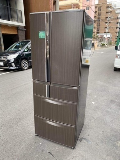 6枚ドア冷凍冷蔵庫㊗️設置無料安心保証付き配達可能