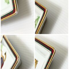 エルメス Hermès 灰皿 アッシュトレイ 馬 ホース柄 角型