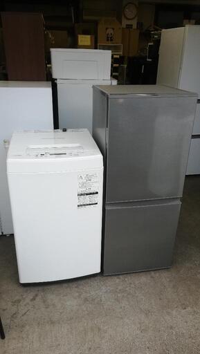 配送設置可能 生活家電 2点セット☘️冷蔵庫2018年製 洗濯機2019年製 東芝-