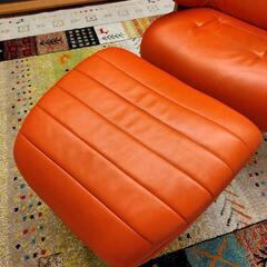 カリモク ザ・ファースト 最高級リクライニングチェア・オットマンセット