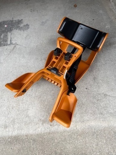 自転車　子乗せ　チャイルドシート　OGK技研(オージーケー) フロントベビーシート グランディア グランオレンジ FBC-017DX