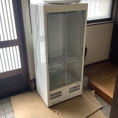 サンヨー　168L (SMR-H99N)ガラス冷蔵ショーケース 冷蔵庫