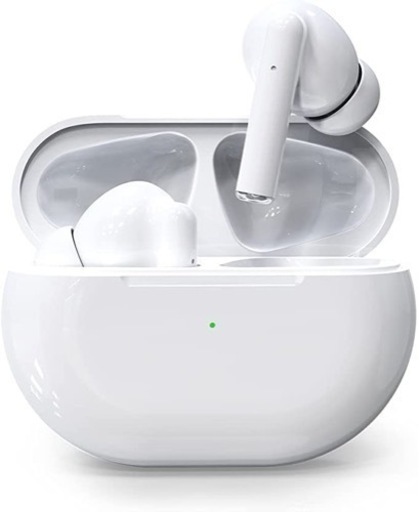 ワイヤレスイヤホン  ✾ Bluetooth5.3 ✾瞬時接続❗️色:ホワイト