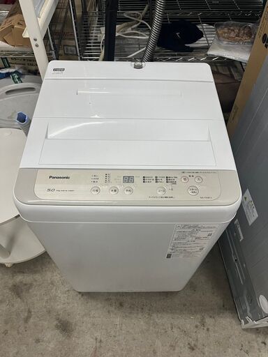 【C-411】Panasonic 洗濯機 NA-F50B13 2019年製 中古 激安 通電確認済 一人暮らし