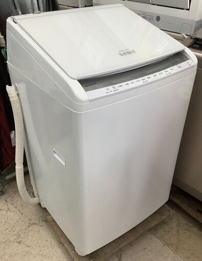 HITACHI/日立 洗濯乾燥機 洗濯8kg/乾燥4.5kg BW-DV80F 2021年製【ユーズドユーズ名古屋天白店】J2438