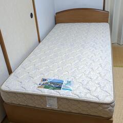 シングルベッド、フランスベッドマット付