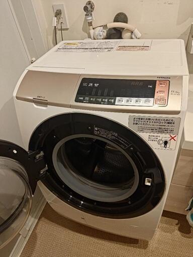 ドラム式洗濯機 日立 BD-SV110BL