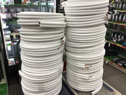 【エコツール笠寺店】旭菱チューブ アサヒKRTチューブ。 P23N P-23N 難燃性ペアコイル 20ｍ2分3分  IT39R08TIV1V【愛知県/名古屋市/笠寺/工具】