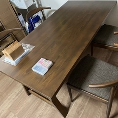 ダイニングテーブル(ダークモカ)