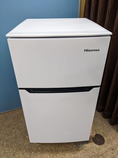 ☆2020年製 Hisense ノンフロン冷凍冷蔵庫 93L HR-B95A 2ドア 単身 コンパクト