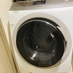 シャープドラム式洗濯機  2014年製  ES-A200-WR ...