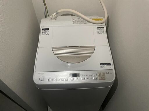 【SHARP】2017年製造　洗濯機　ES-TX5B