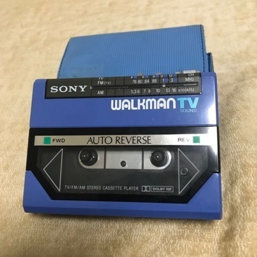 SONY ウォークマンTVSOUND WM-F55 (美品) 昭和レトロ