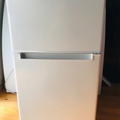【決まりました】ハイアール 2ドア冷凍冷蔵庫 85L 2018年...