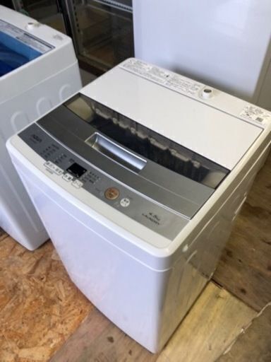 配送可能　AQUA アクア AQW-S45E(W) [簡易乾燥機能付き洗濯機 4.5kg