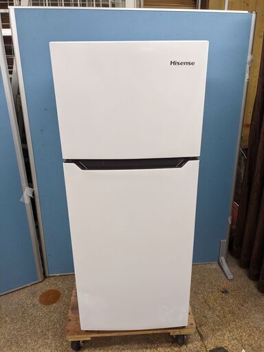 ☆2020年製 Hisense 2ドア冷凍冷蔵庫 120L HR-B12C スリム コンパクト 耐熱トップテーブル
