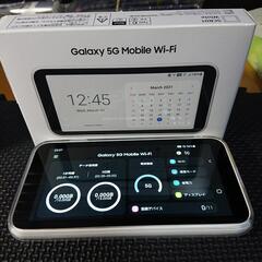 au galaxy 5Gmobil wi-hi 白