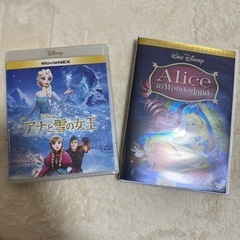 アナと雪の女王 不思議の国のアリス DVD/BluRay