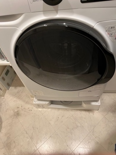 ドラム式洗濯機 8.0kg ホワイト FL81R-W