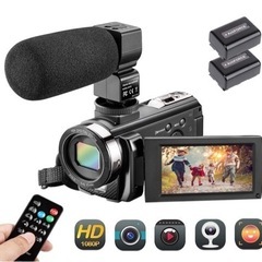 ビデオカメラ AiTechny デジタルビデオカメラ HD1080P