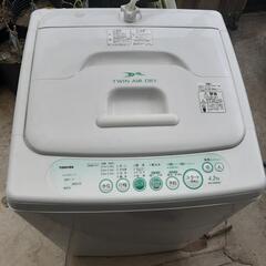 小型洗濯機 東芝4.2k