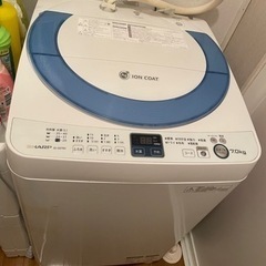SHARP 洗濯機　2013年製
