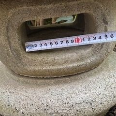 逸品 石灯篭 石灯籠 丸雪見型 立灯篭出雲来待灯篭道祖神庭園