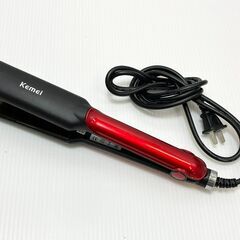 【ジモティー特価】ヘアアイロン　マイナスイオン　ストレート用　K...