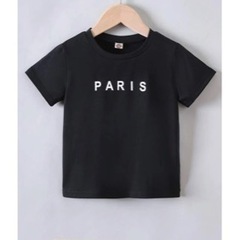 PARIS  Tシャツ　ブラック