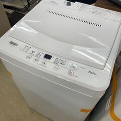 リサイクルショップどりーむ荒田店　No5865 洗濯機　６ｋｇ容量　一人暮らしからファミリー向けまで対応♪　ヤマダセレクト　２０２１年製♪　高年式♪　美品です♪　動作確認ＯＫ♪ リサイクルショップどりーむ荒田店 No5865 洗濯機 6kg容量