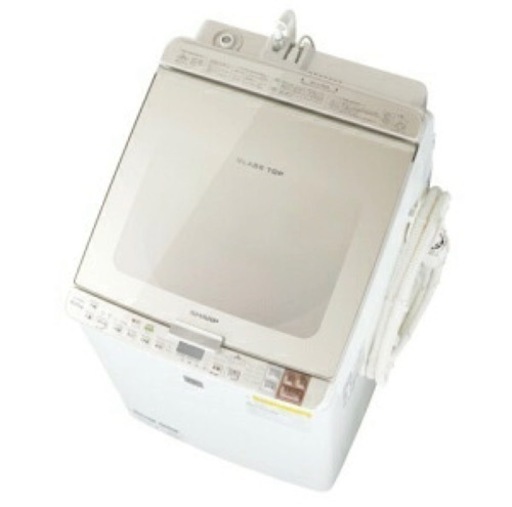 シャープ　グラストップ　シャープ【SHARP】9.0kg タテ型洗濯乾燥機 ES-GX950【ESGX950】