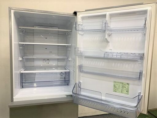 AQUA 冷蔵庫 容量355L AQUA 355L 冷蔵庫 大容量 スリムタイプ シルバー