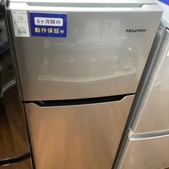 ハイセンス　2ドア冷蔵庫　2017年製