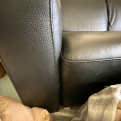 IKEA ソファ　黒