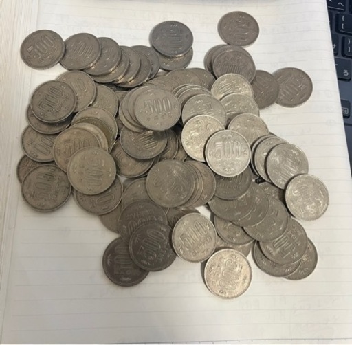 500円玉　100枚　旧硬貨　貨幣