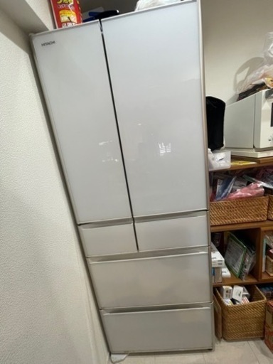 日立　冷蔵庫　白　505L   2018年製