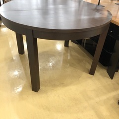 IKEA 円型伸縮ダイニングテーブル