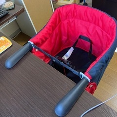 《受け渡し予定者決定済み》子供用　椅子　テーブル取り付けタイプ　...