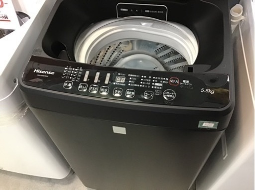 ○販売終了○洗濯機 5.5k Hisense 2018年製 品 | alviar.dz