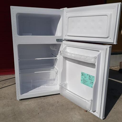 3月4日まで限定!　ORIGINAL BASIC ハイアール　85L 2ドア冷凍冷蔵庫　BR-85A　2020年製　中古