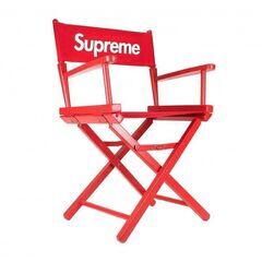 Supreme Director's Chair (RED) チ...