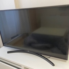 引き取りに来られる方限定】LG製 43UK6300PJF 43型 4k対応