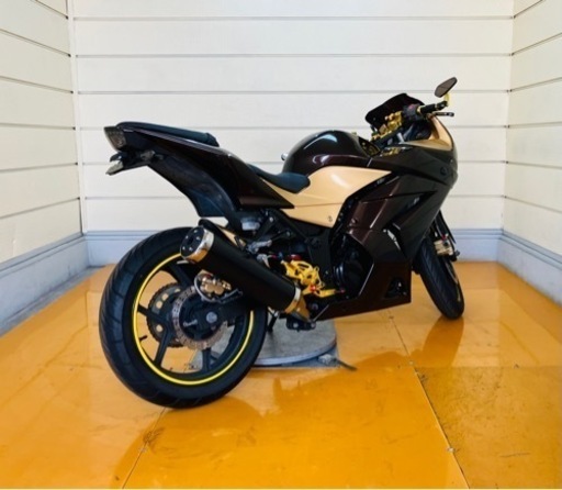 24323km ニンジャ　カフェレーサー　EX250K 中型★ 始動動画あり