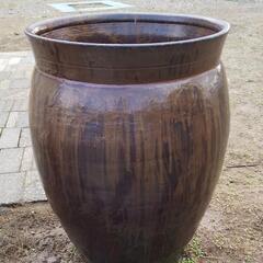 格安‼️特大88cm高‼️古い唐津焼大龜①甕、瓶、壺、水瓶