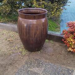 格安‼️特大88cm高‼️古い唐津焼大龜①甕、瓶、壺、水瓶