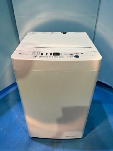 ⑨★⭐︎洗濯機・ハイセンス・2021年製・4.5㌔⭐︎★美品です(^^)