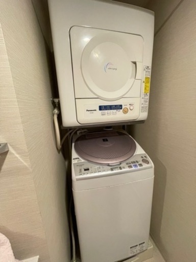 冷蔵庫・洗濯機・乾燥機・乾燥機置き